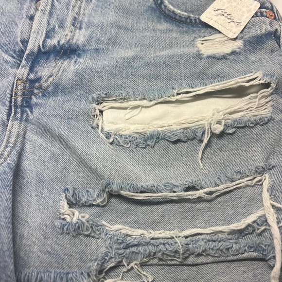 Free People We The Free Maggie - Mid-Rise Shorts  NEW Size 31 - Picture 6 of 8